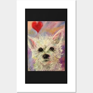 Scruffy Little Dog Posters and Art